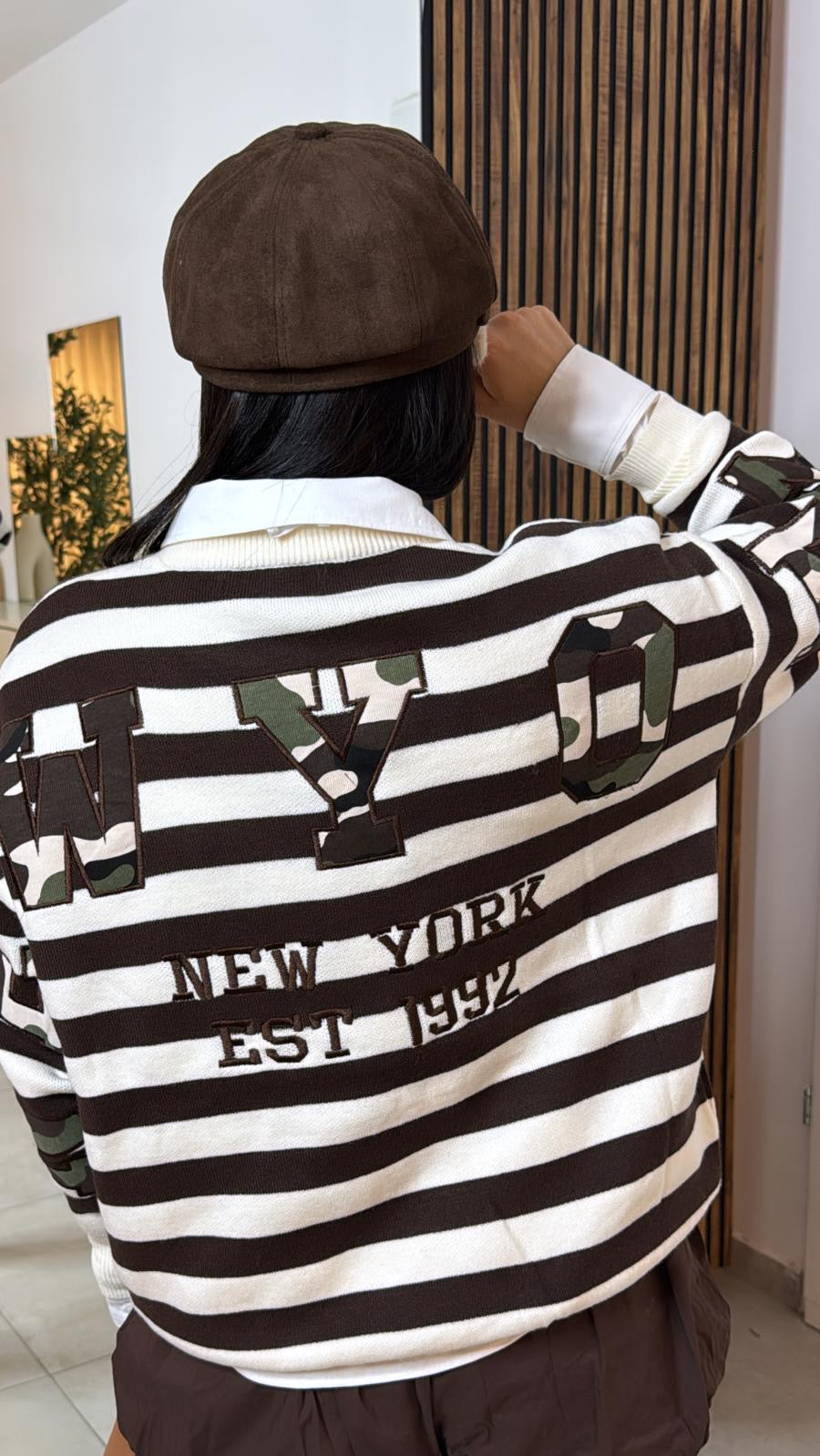 סריג פסים נו יורק