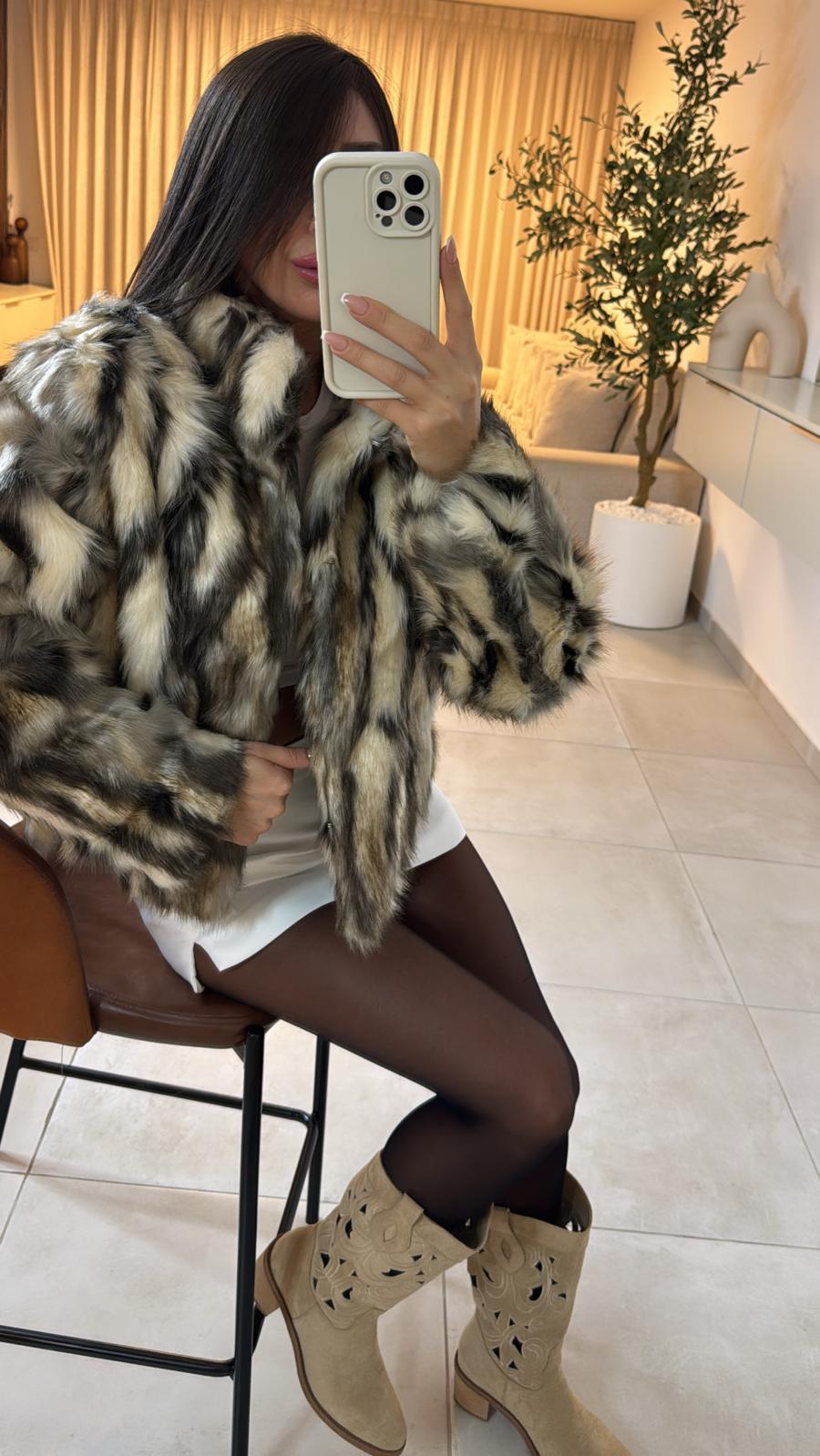 מעיל פרווה מולטי