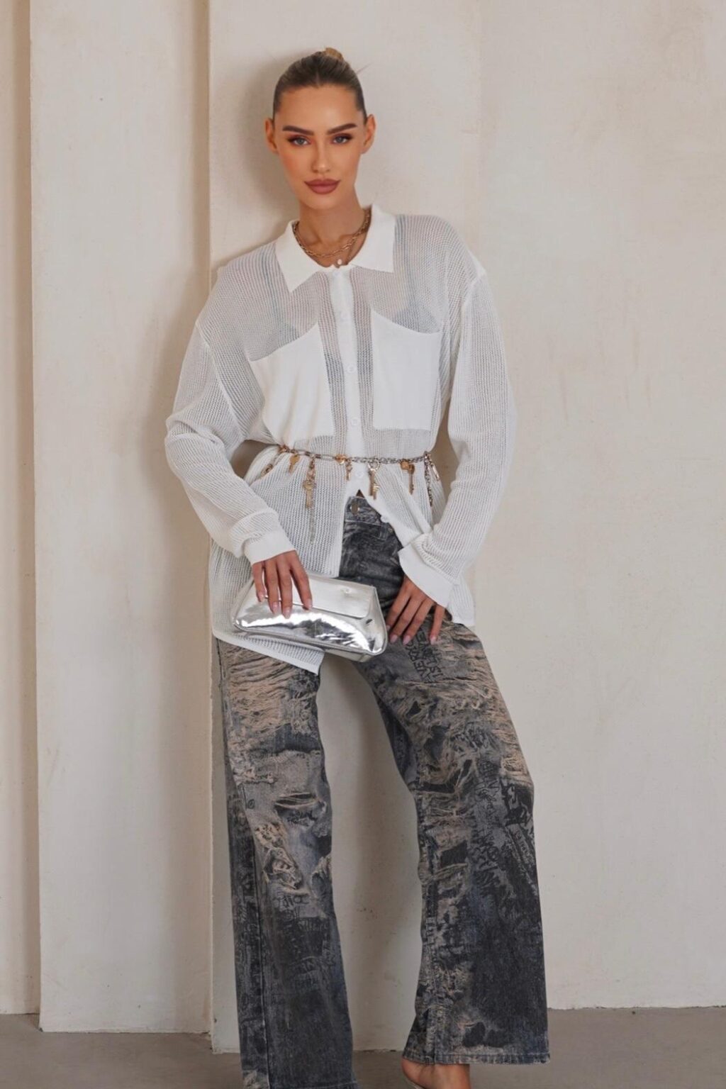 מכנס גינס GARFFITI