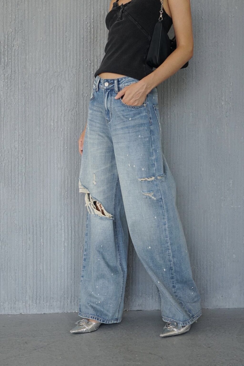 ג'ינס INDIGO קרעים