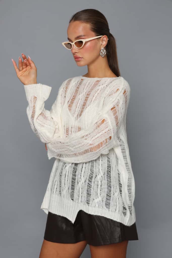 סריג צמות דק