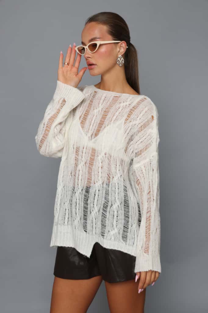 סריג צמות דק