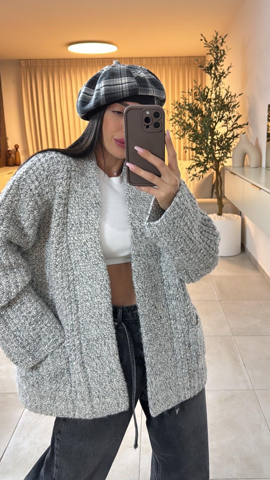 עליונית סריג כיסים