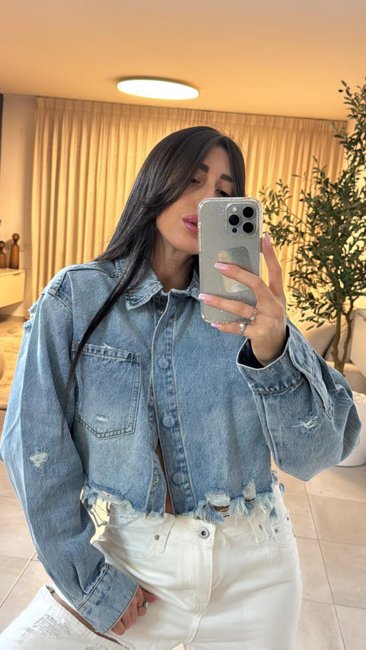 ג’קט ג’ינס קרופ