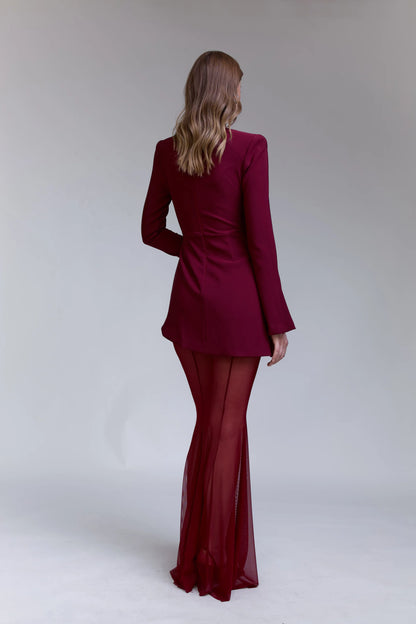 שמלה אושן שיפון