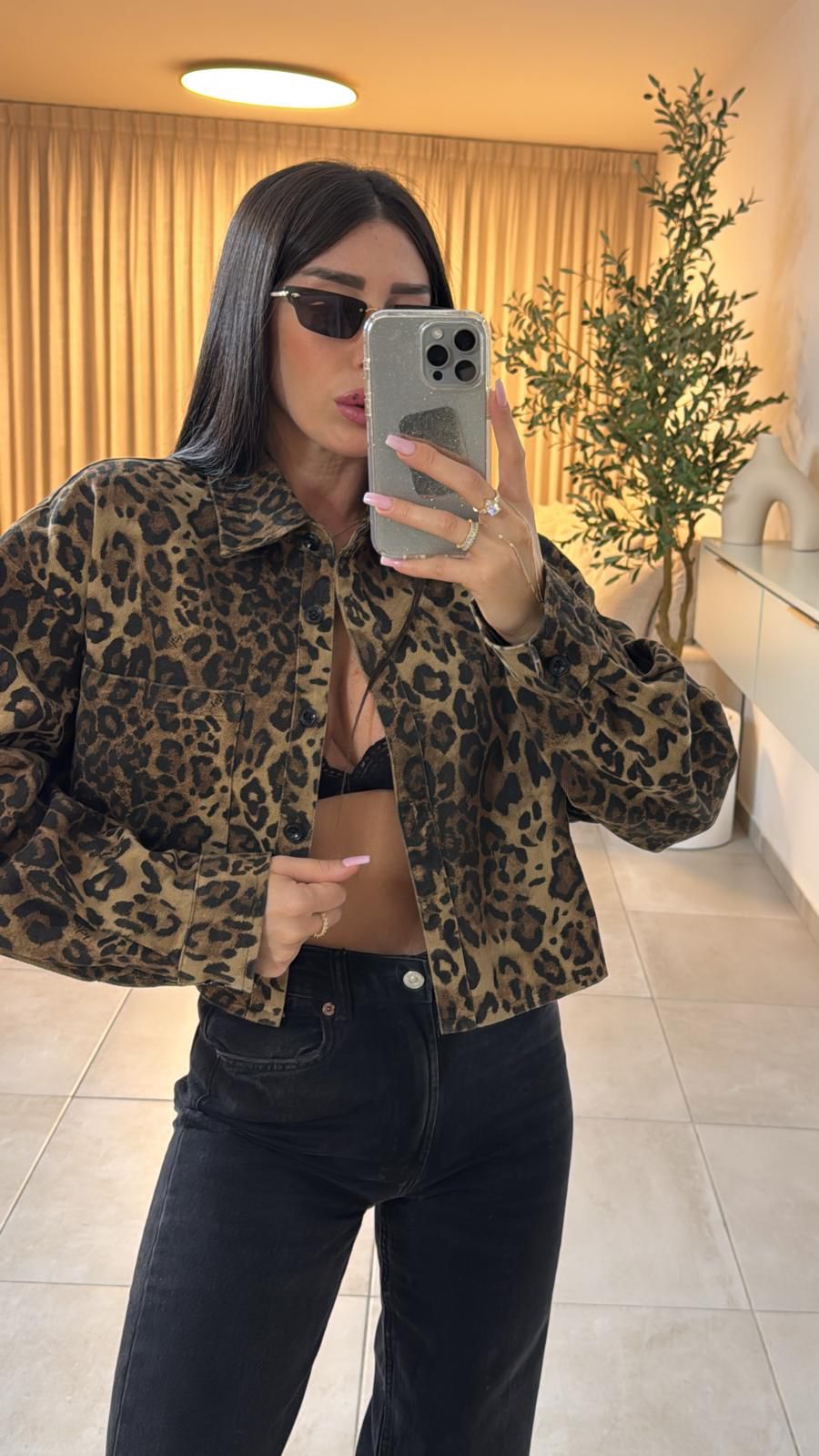 ג’קט Leopard Luxe