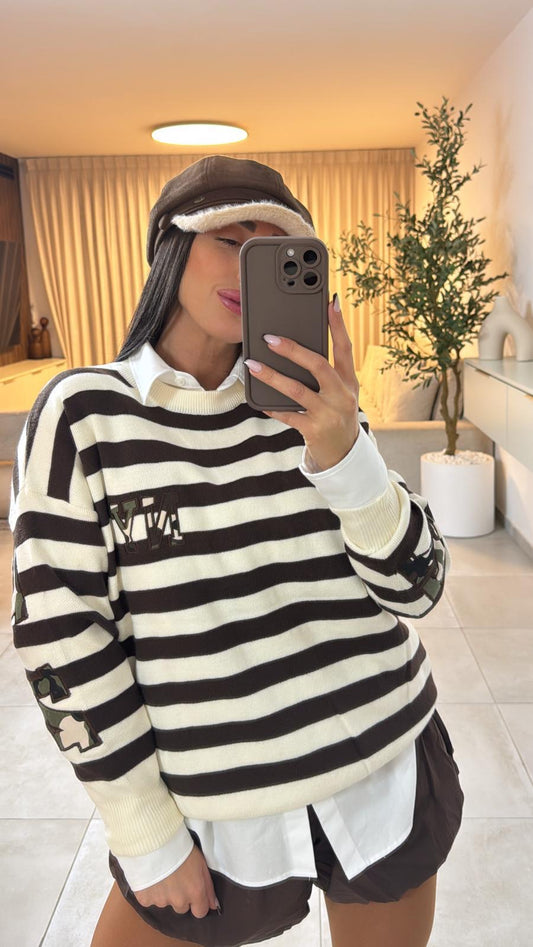 סריג פסים  נו יורק