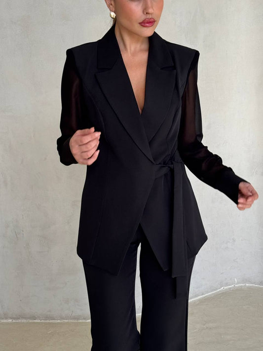 חליפה מעטפה שרוול שיפון