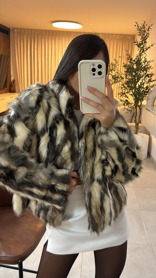 מעיל פרווה מולטי