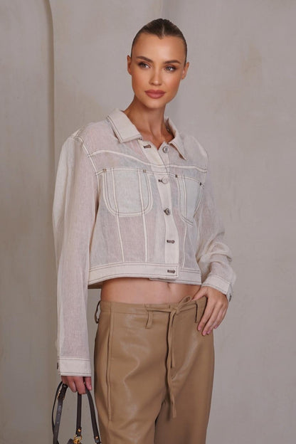 מכנס PARKER דמוי עור