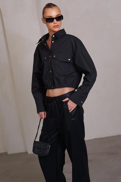 מכנס PARKER דמוי עור