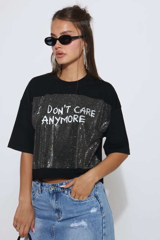 חולצה I DON'T CARE ANYMORE