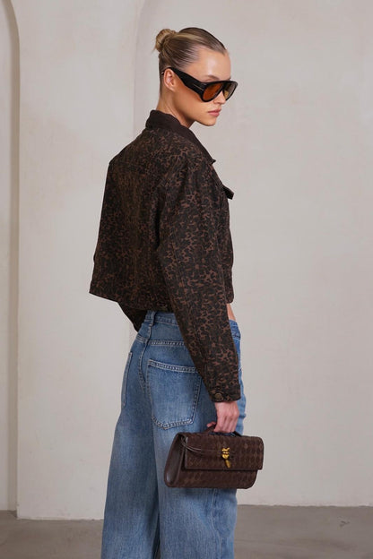 גקט מנומר שילוב קורדרוי