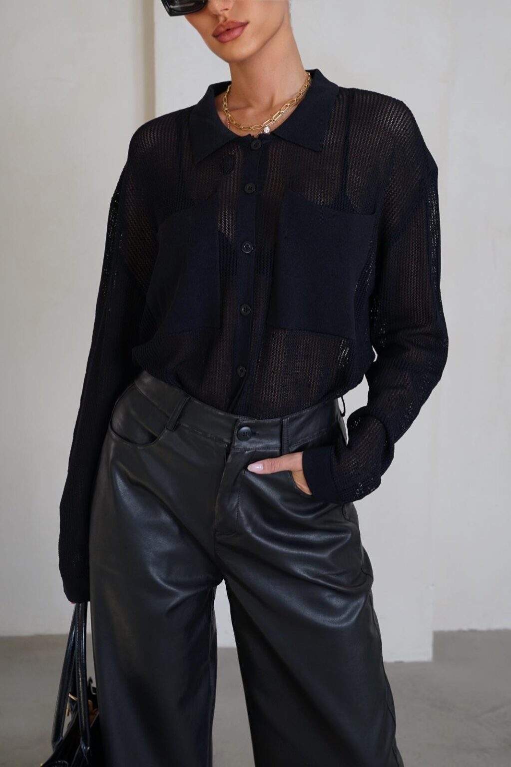 ברמודה דמוי עור WASH