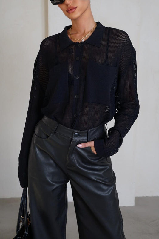 ברמודה דמוי עור WASH