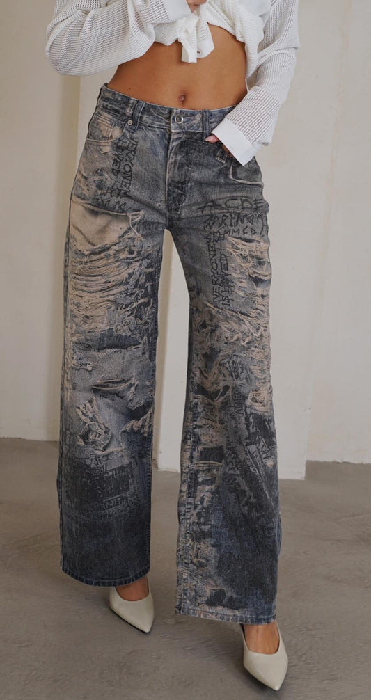 מכנס גינס GARFFITI