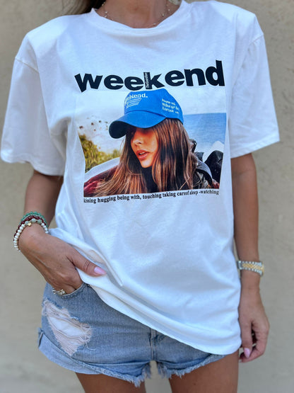 טי שירט WEEKEND
