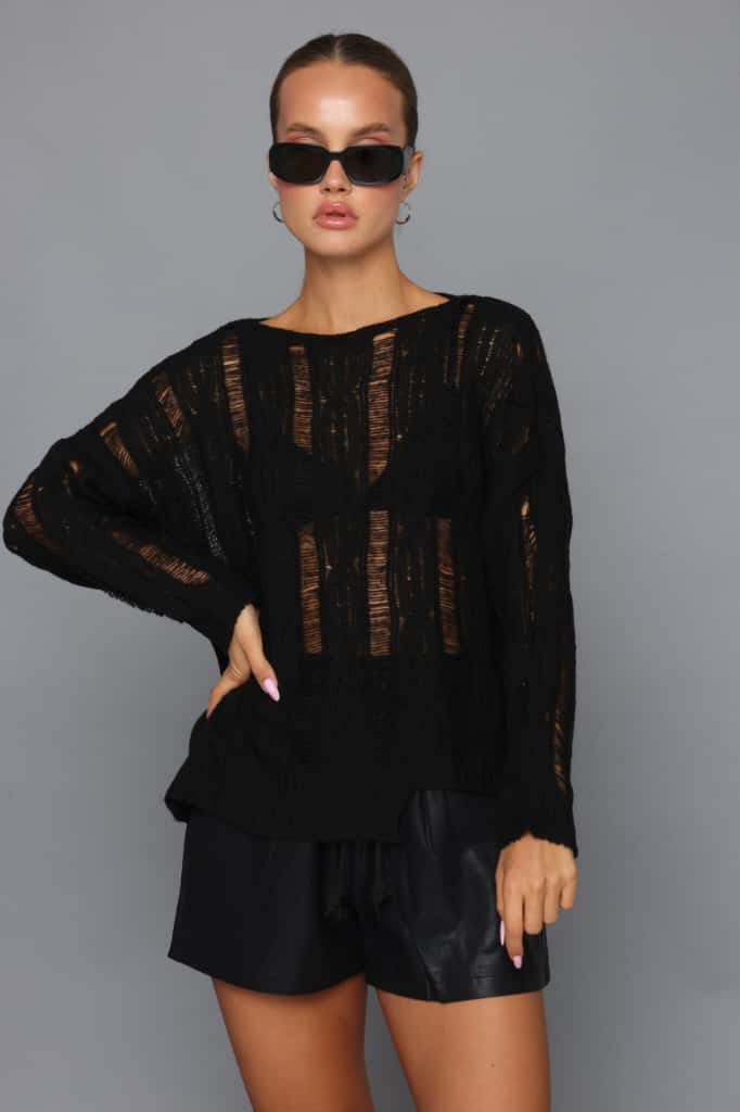 סריג צמות דק