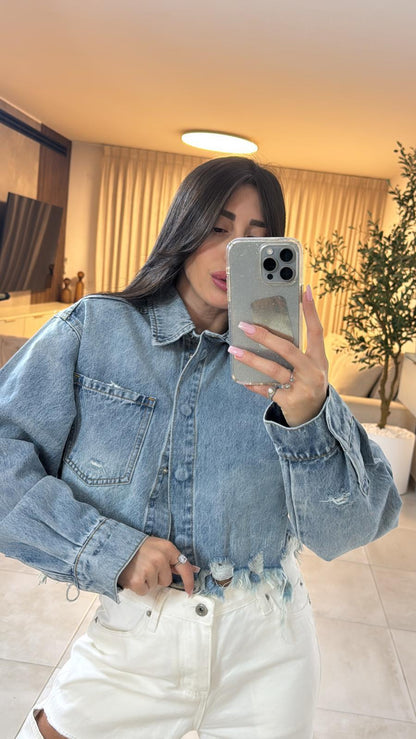 ג’קט ג’ינס קרופ