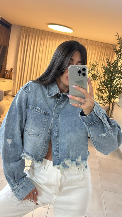 ג’קט ג’ינס קרופ