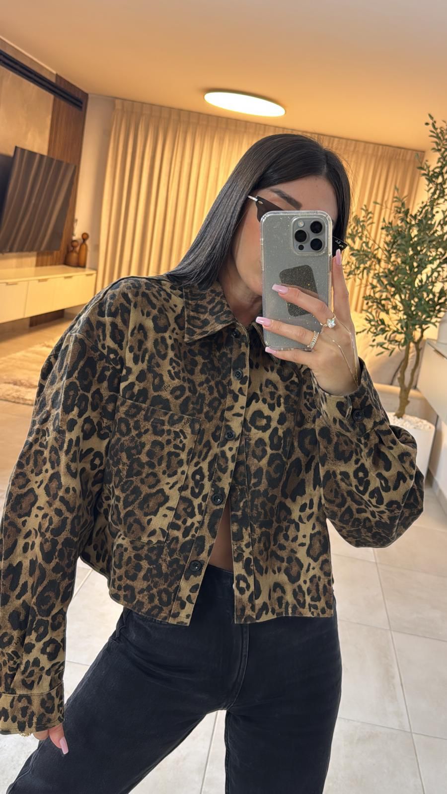 ג’קט Leopard Luxe