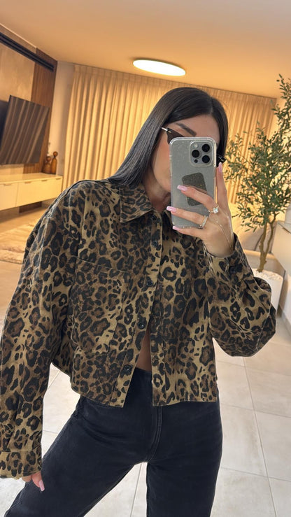 ג’קט Leopard Luxe