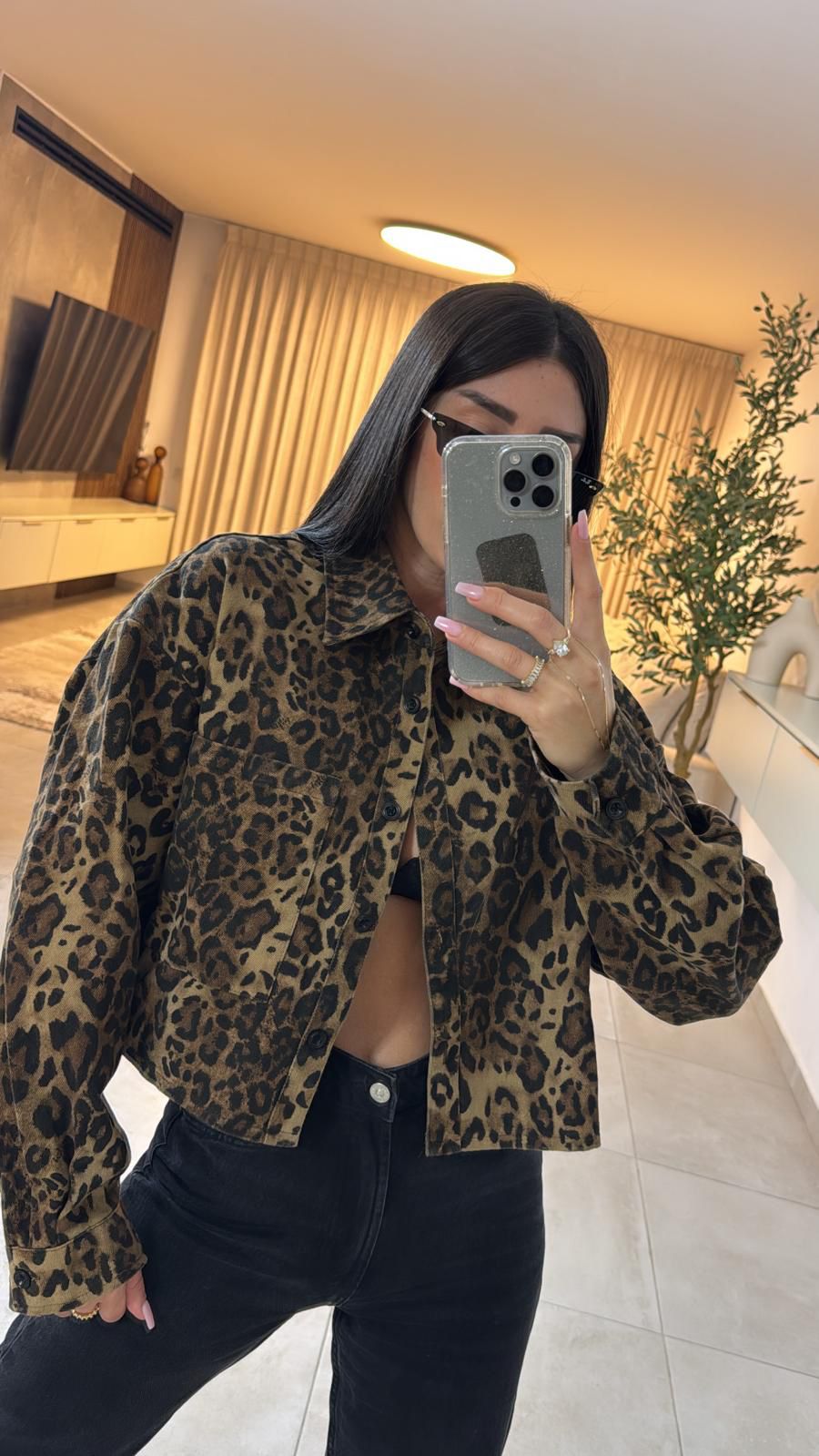 ג’קט Leopard Luxe