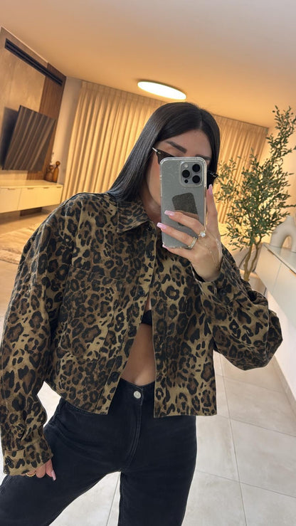 ג’קט Leopard Luxe